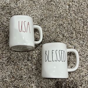 Rae Dunn coffee mugs
